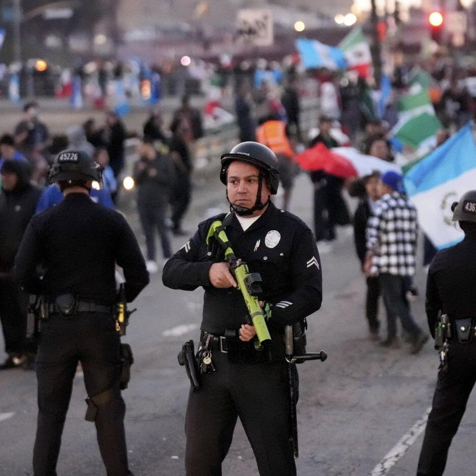 Protesters in cities across the US rally against Trump's policies, Project 2025 and Elon Musk